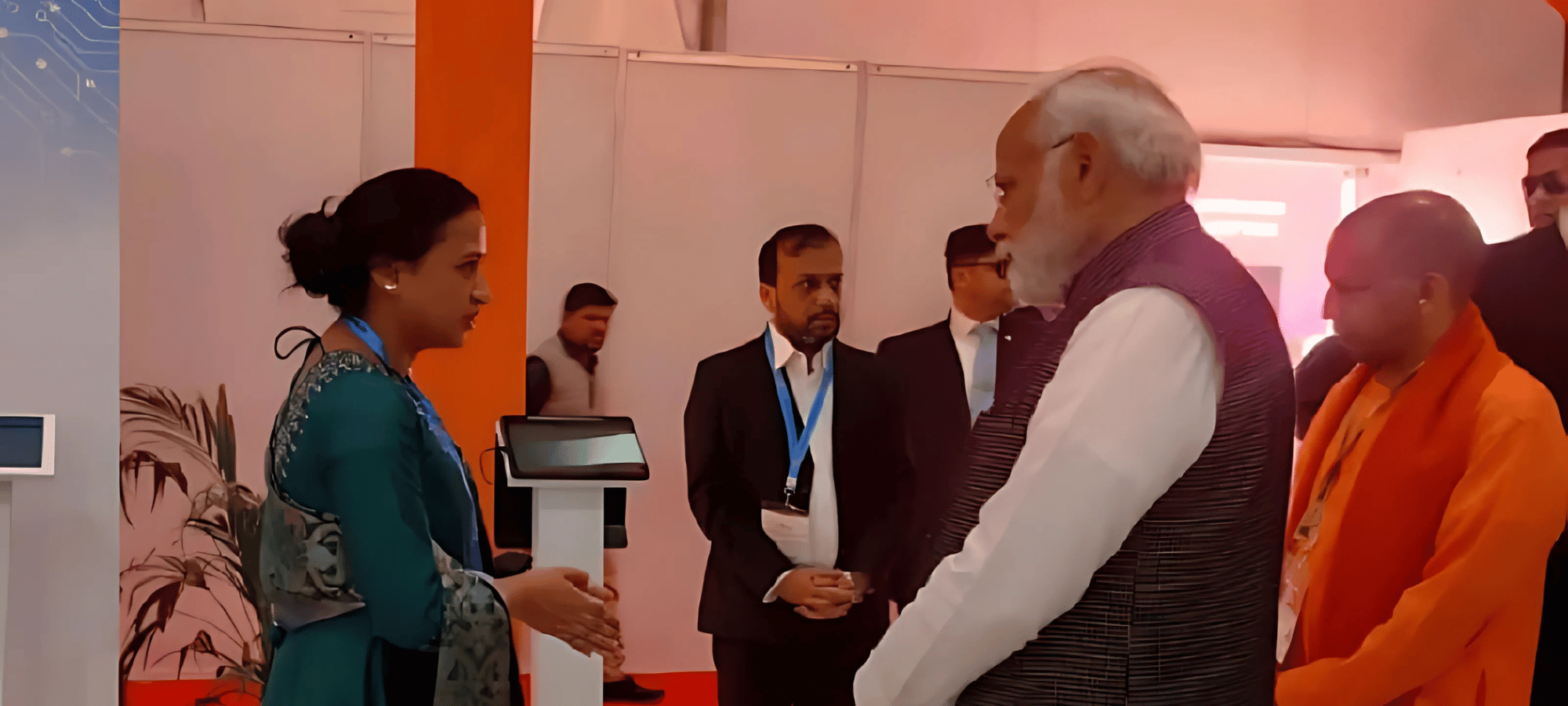 Nadipulse with PM Modi and CM Yogi